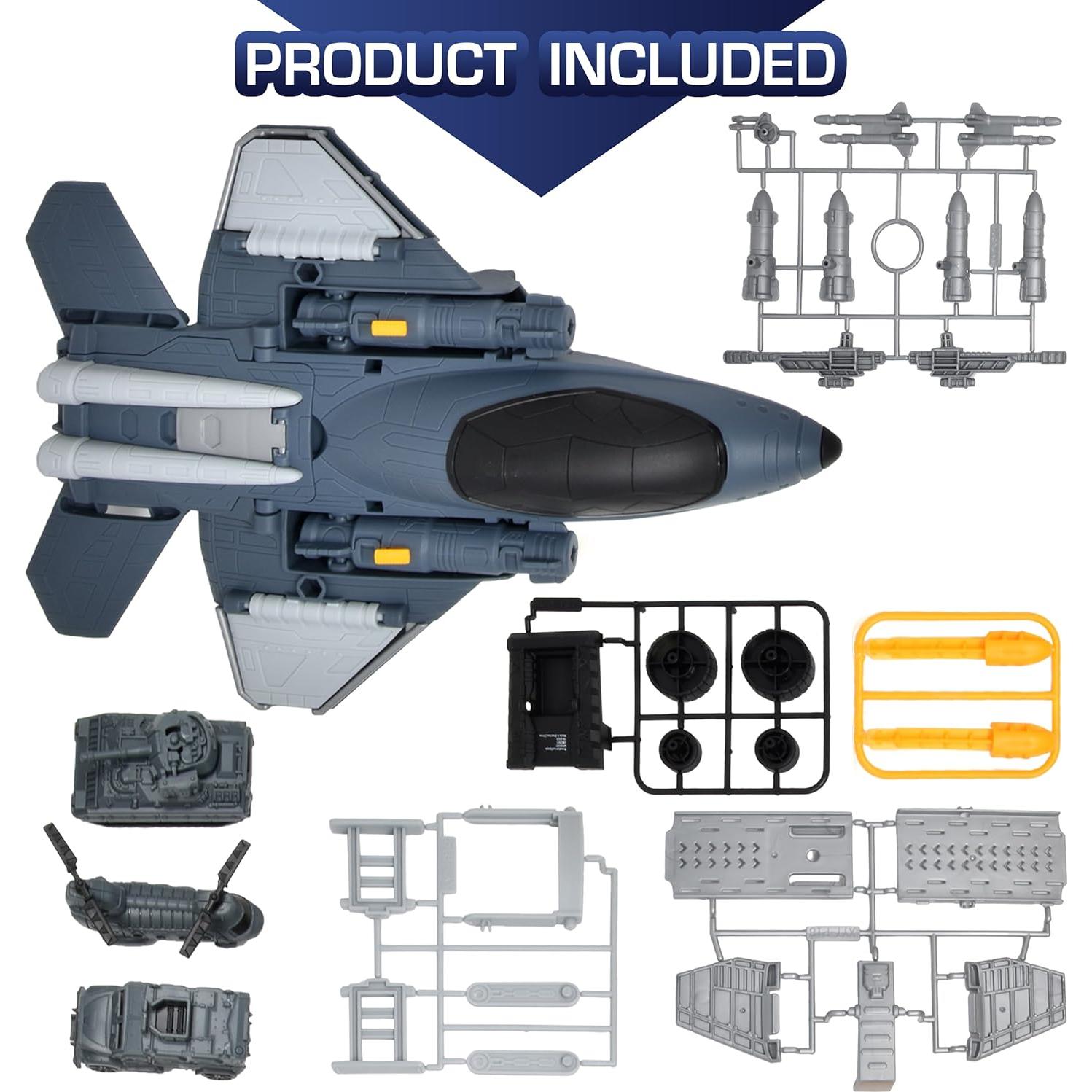 Juguete de avión de combate Brooklyn Lollipops Mega Raptor