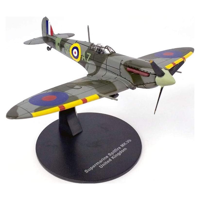 Modelo Diecast Supermarine Spitfire Mk.V 1:72 DeAgostini