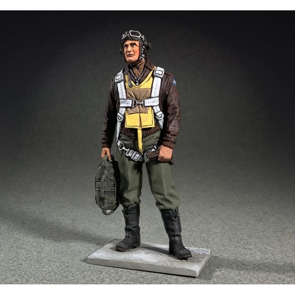 Figura de Piloto de Caza U.S.A.A.F. W. Britain 1943-1945 6.03 cm