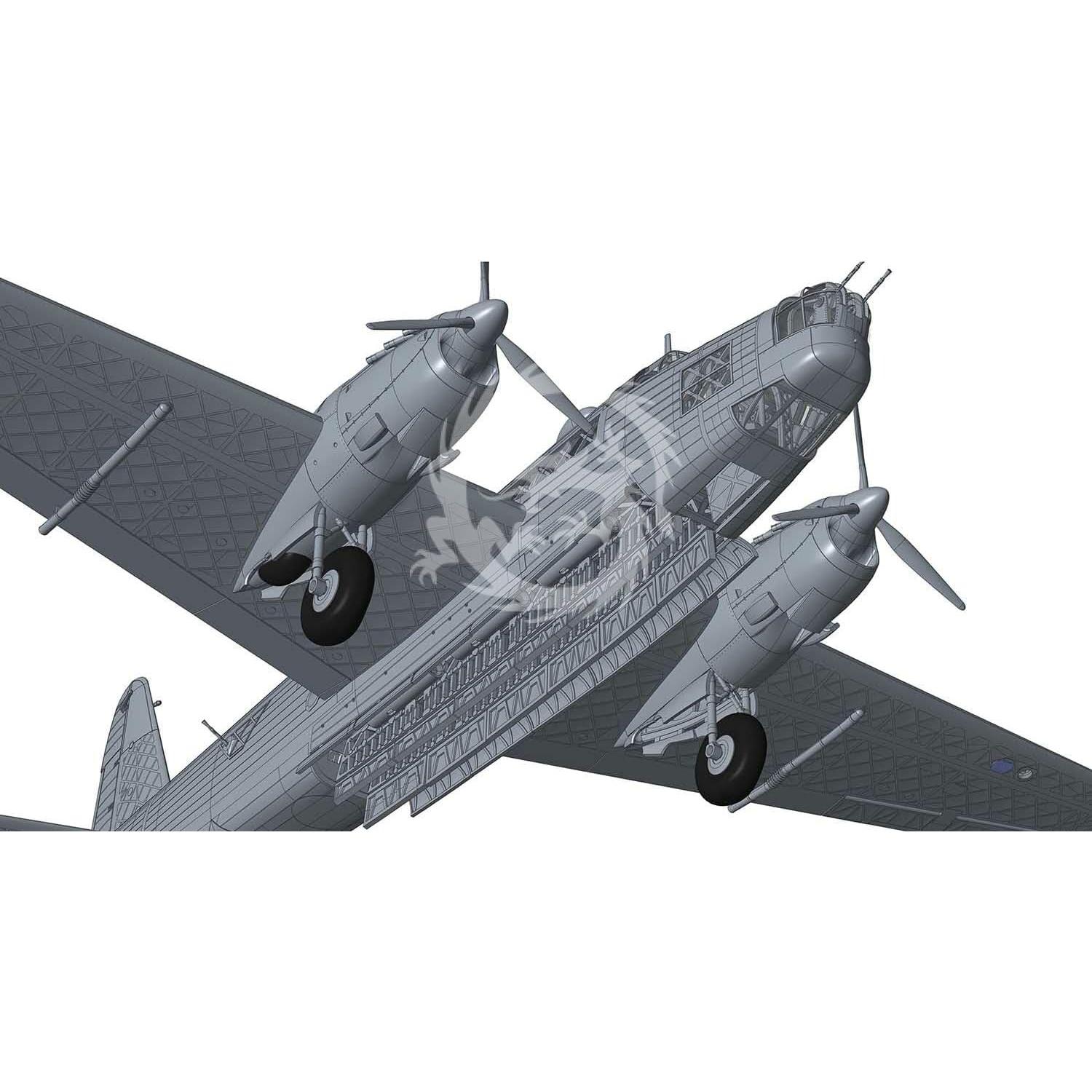 Kit de Modelo Vickers Wellington MK II 1:72 Airfix Plástico