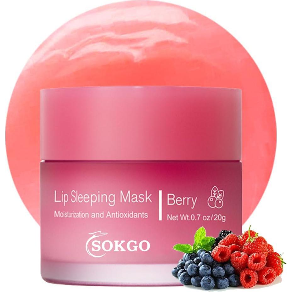 Mascarilla Hidratante para Labios Sokgo Baya 59g Noche