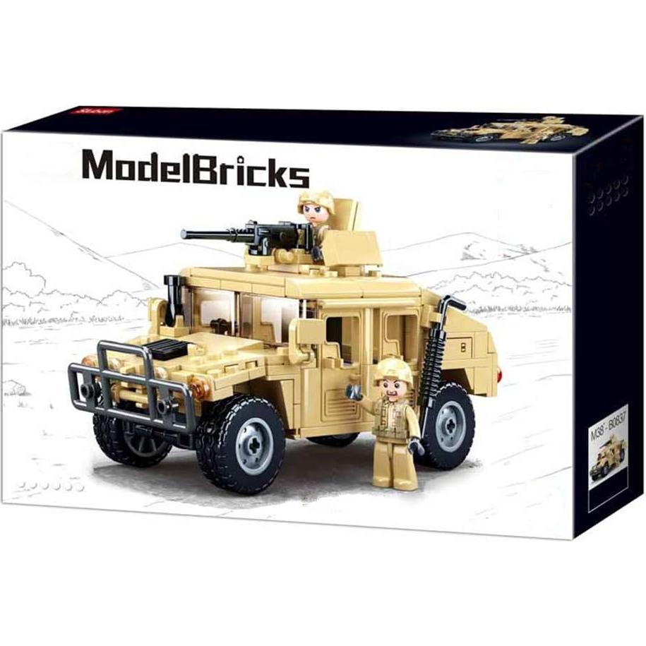 Juguete de Construcción Vehículo Militar Octopbrik 265 Piezas