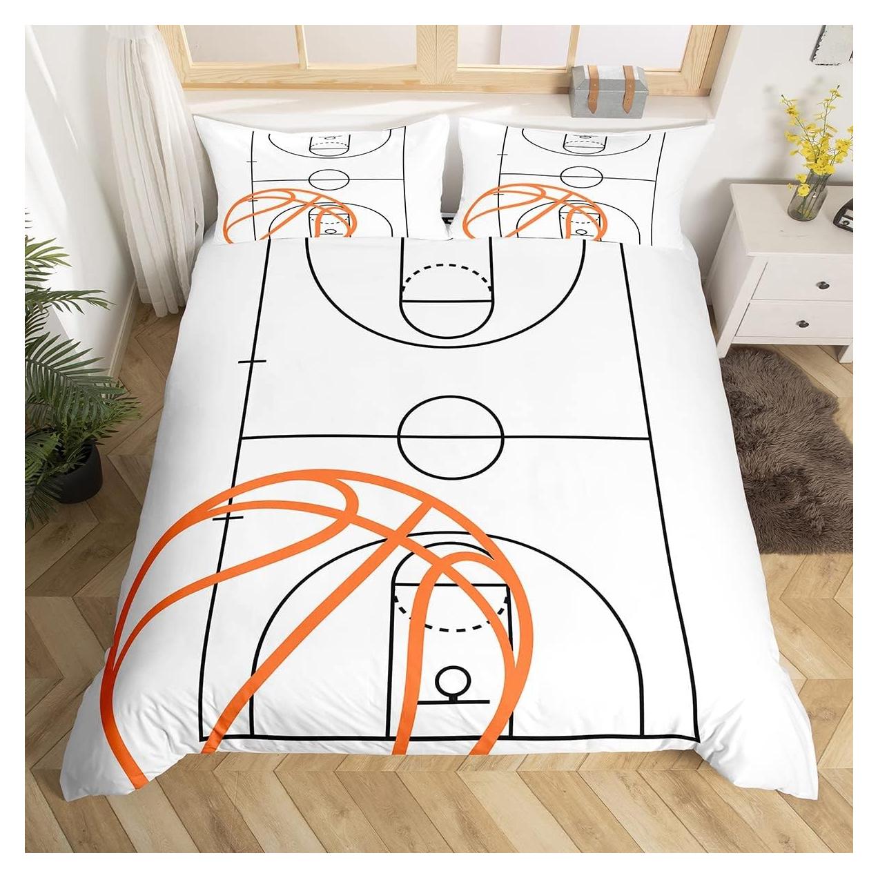 Juego de Ropa de Cama King Castle Fairy Baloncesto 3 Piezas
