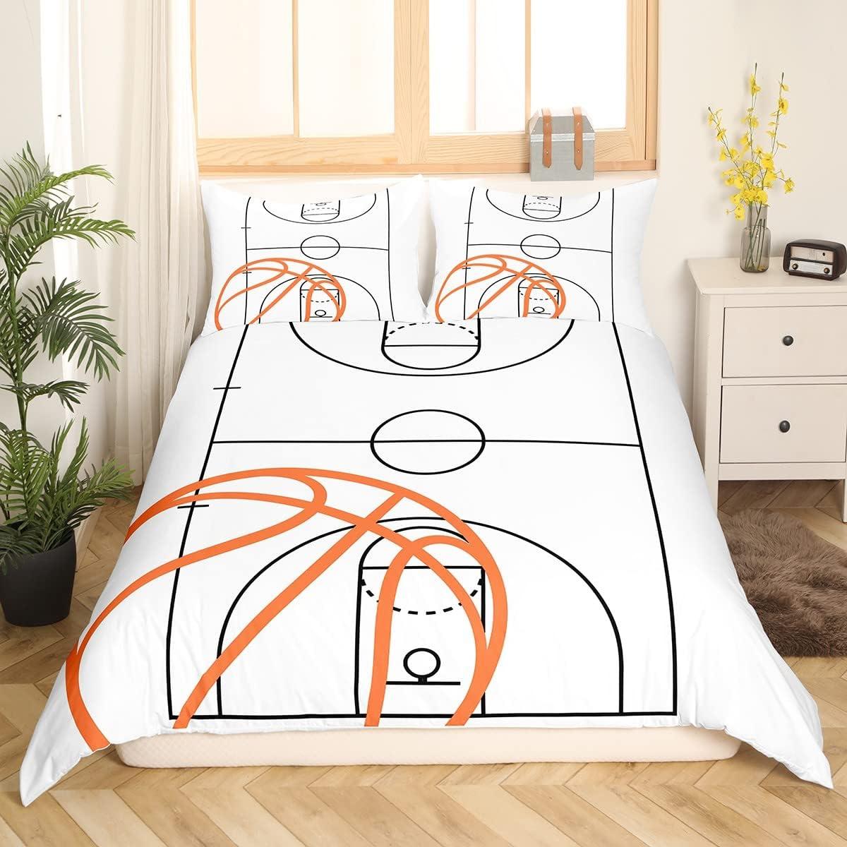 Juego de Ropa de Cama King Castle Fairy Baloncesto 3 Piezas