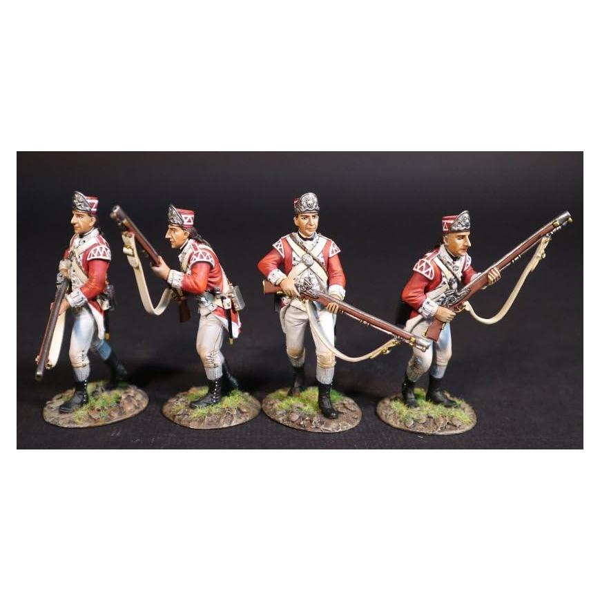 Soldados de Juguete de Metal John Jenkins MBHL-07N 1/30 Guerra Independencia