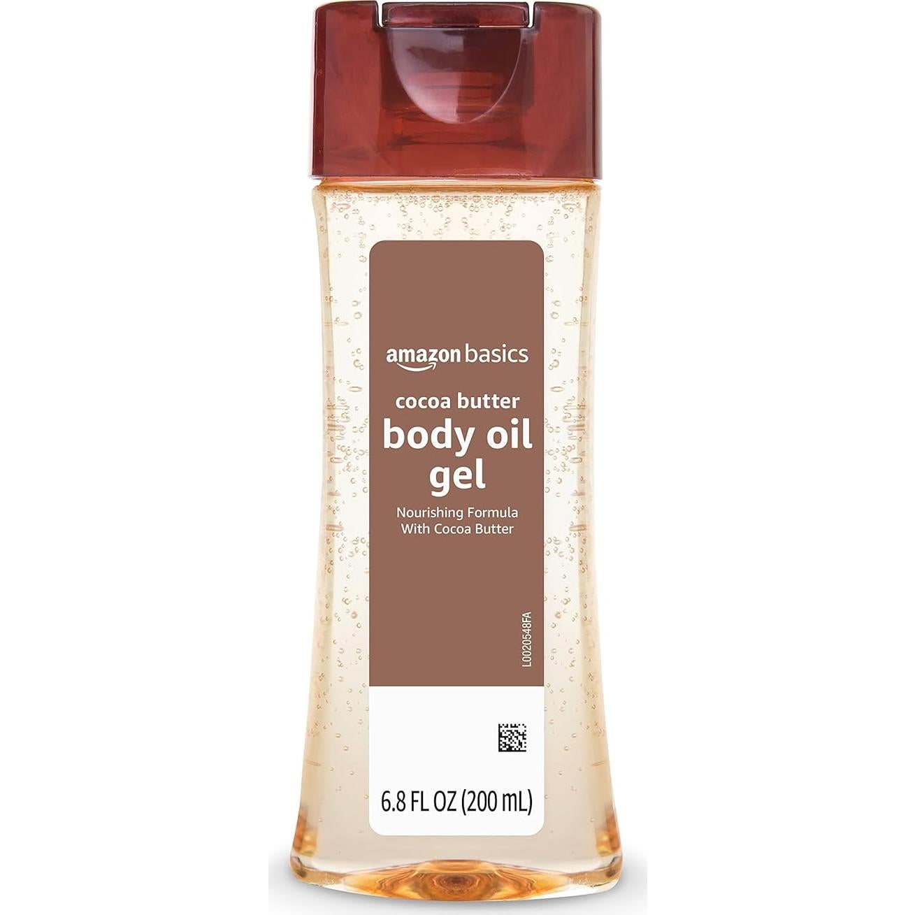 Gel de Aceite Corporal Amazon Basics Manteca de Cacao 800 ml