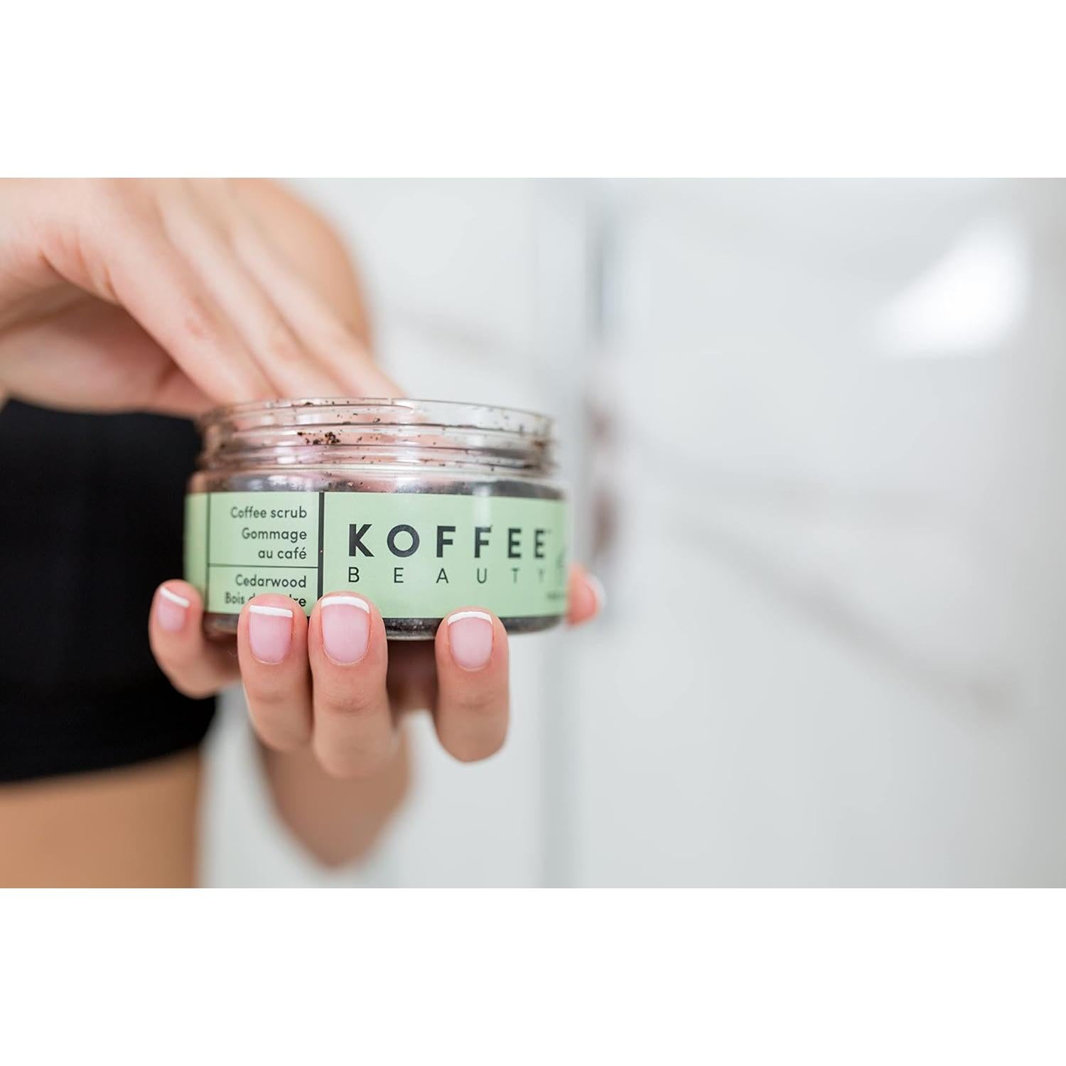 Exfoliante Corporal Koffee Beauty Madera de Cedro 113 g
