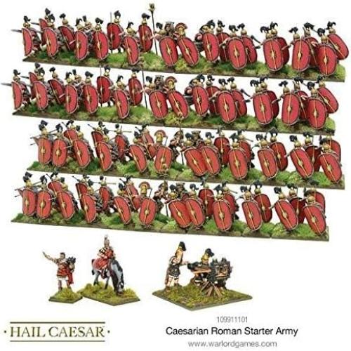 Ejército Romano Julio César Warlord Games 96 Figuras 28 mm