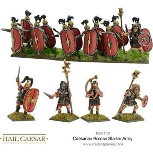 Ejército Romano Julio César Warlord Games 96 Figuras 28 mm