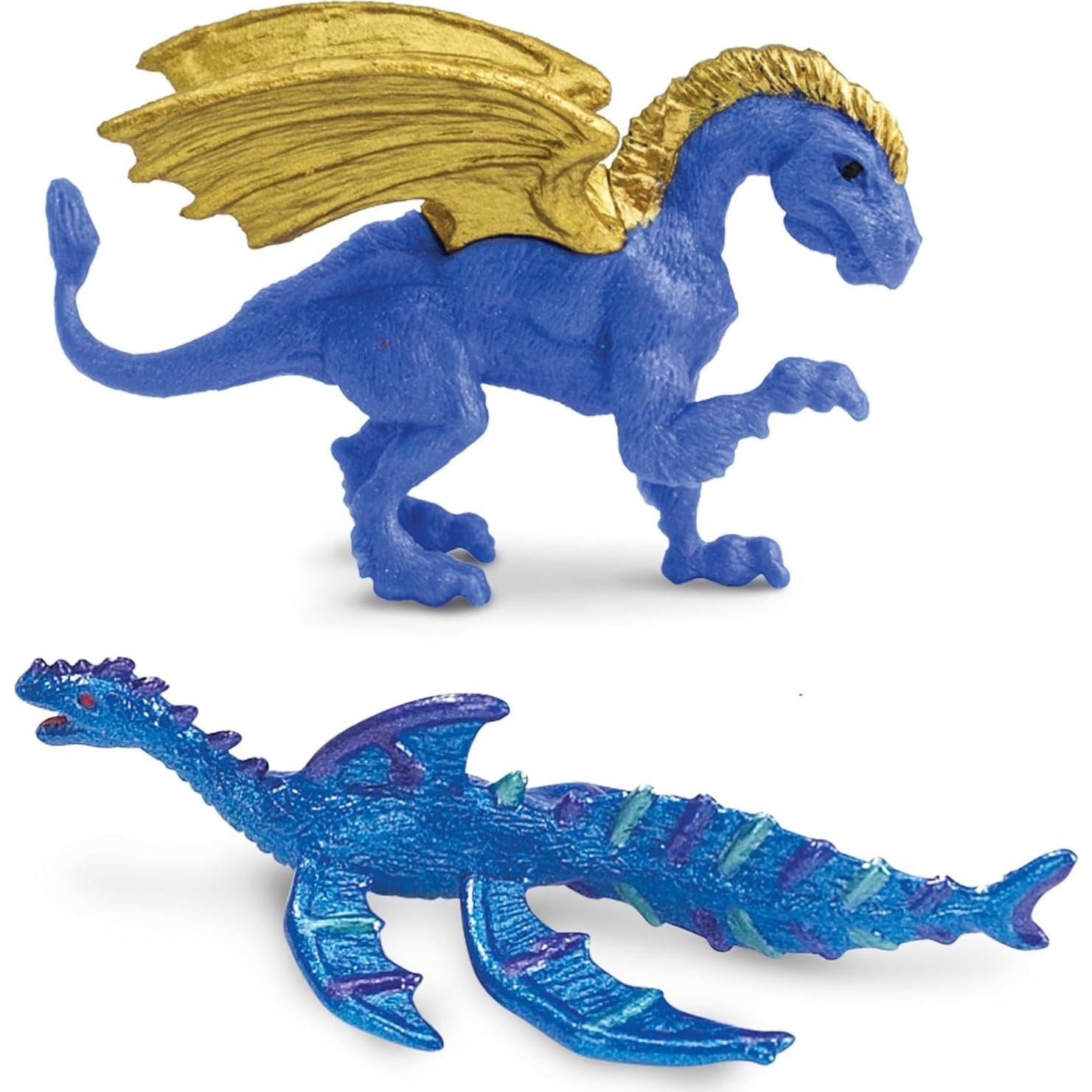 Figuras de Dragón Lair Of The Dragons Safari Ltd - 6 Piezas