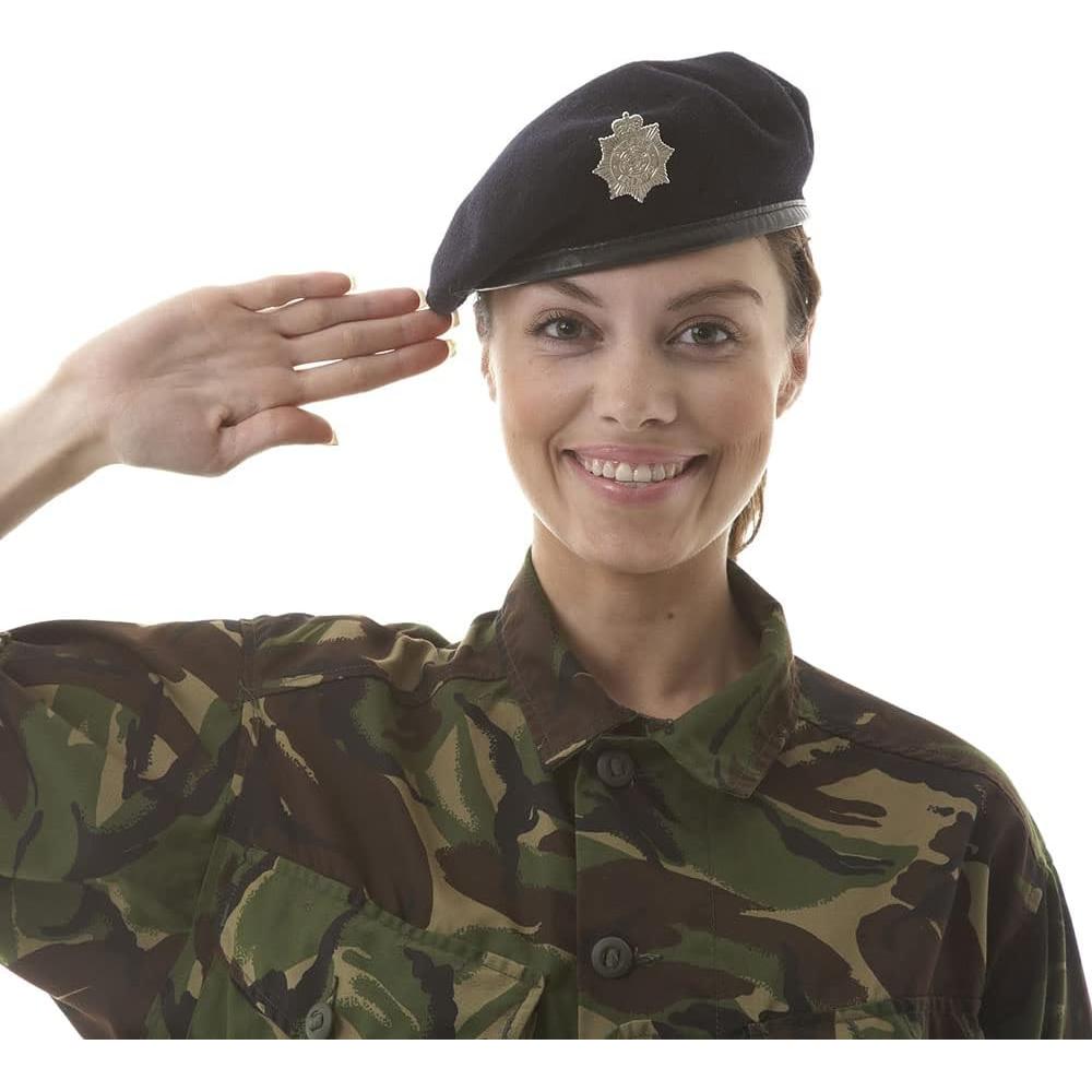 Boina Militar Gajaous para Hombre y Mujer - 100% Lana Ajustable