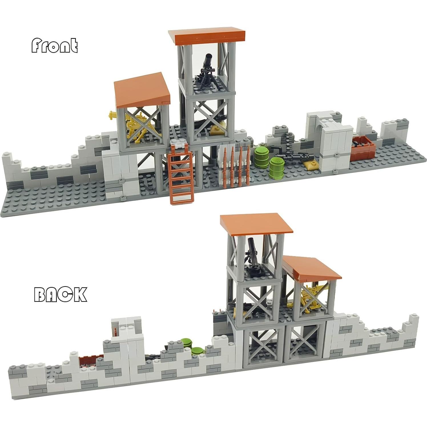 Conjunto de Bloques de Construcción Militar Sendhjurf 15.7cm
