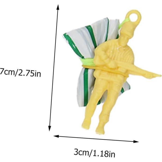 Juguetes de Paracaídas de Soldado BESPORTBLE - 12 Piezas