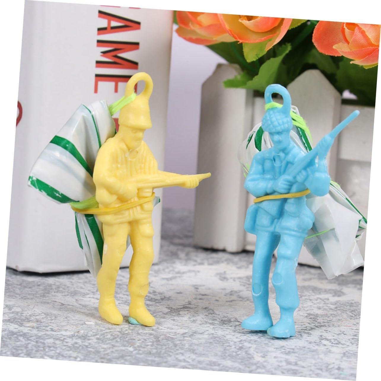 Juguetes de Paracaídas de Soldado BESPORTBLE - 12 Piezas