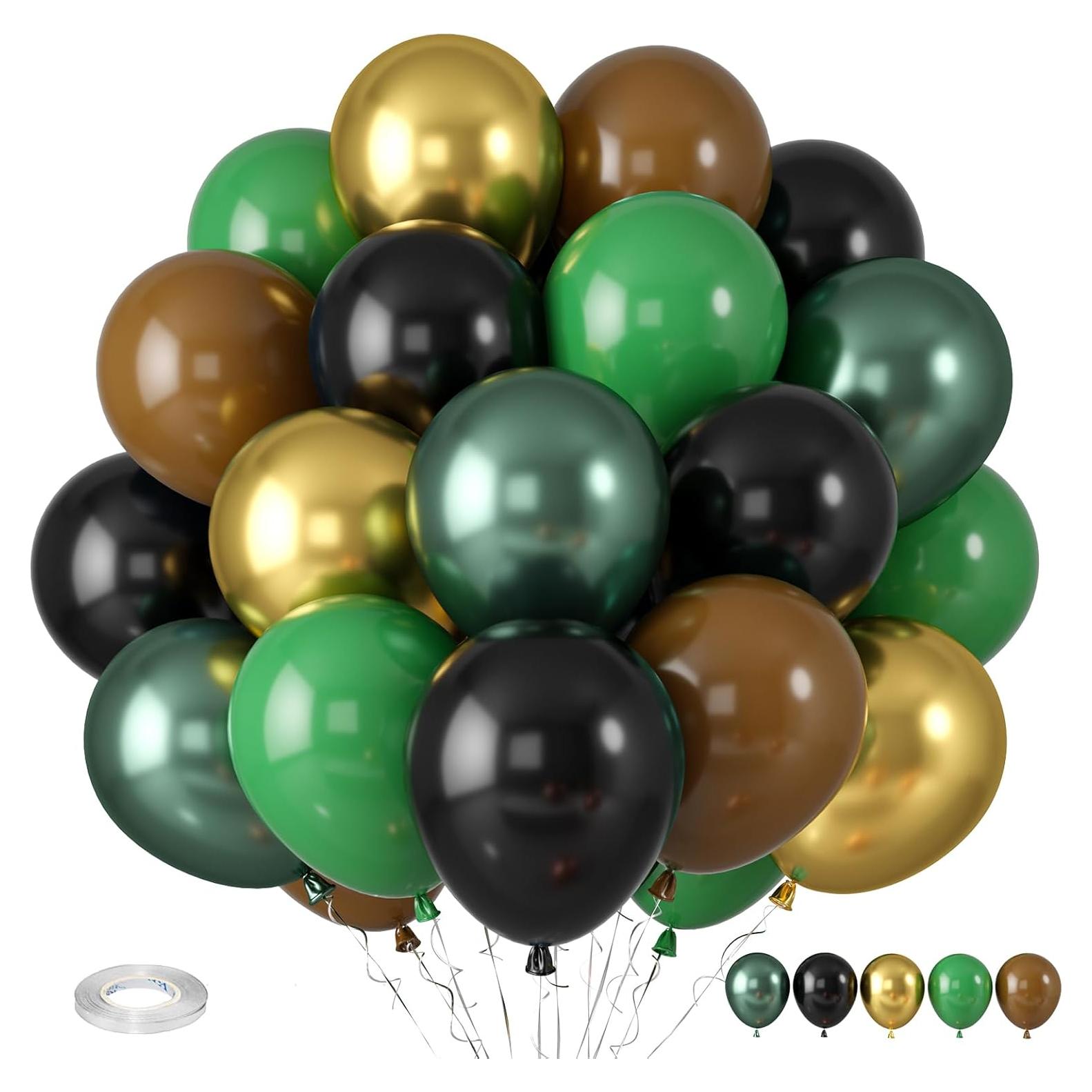Juego de Globos Camuflaje Paready 36 Piezas 30 cm