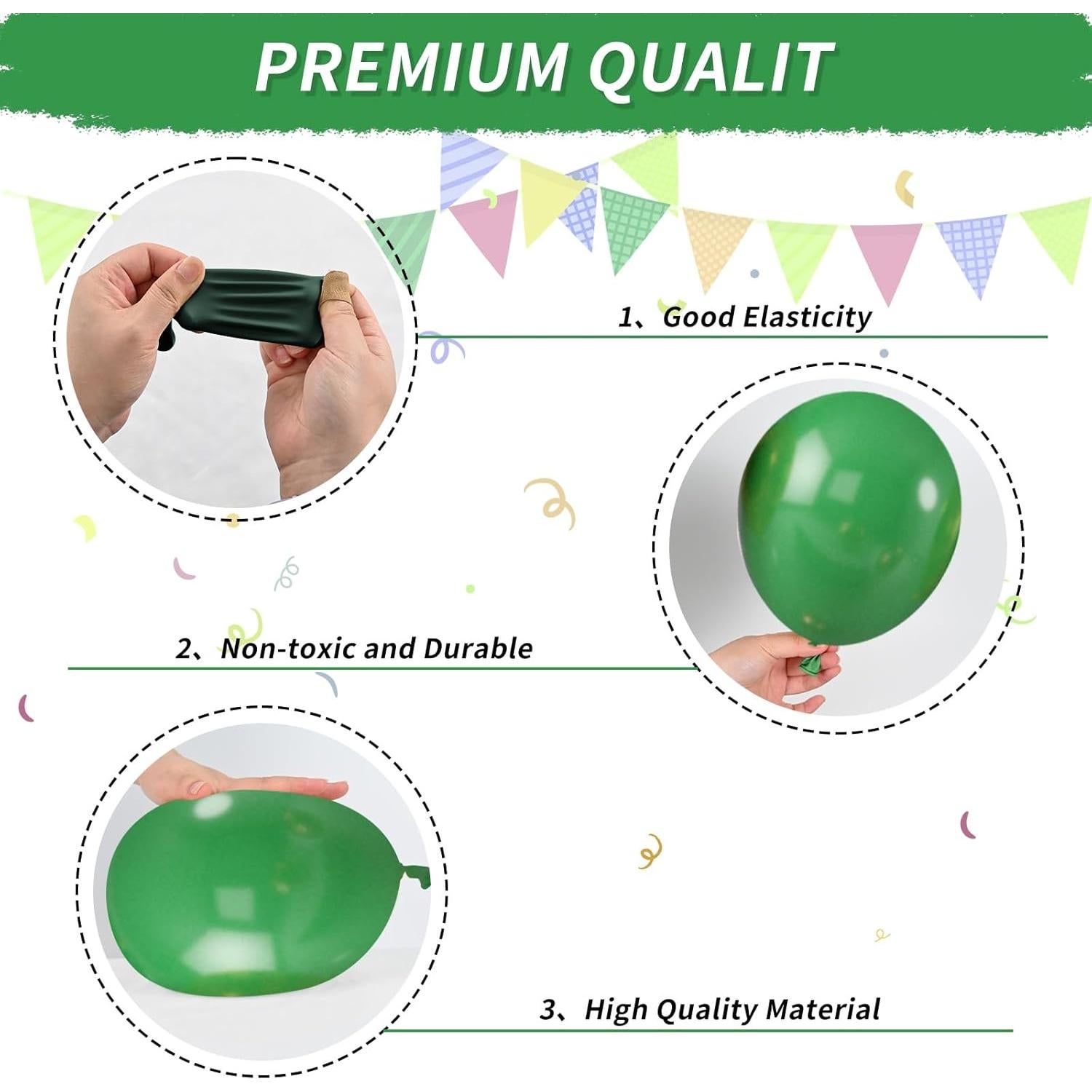 Juego de Globos Camuflaje Paready 36 Piezas 30 cm