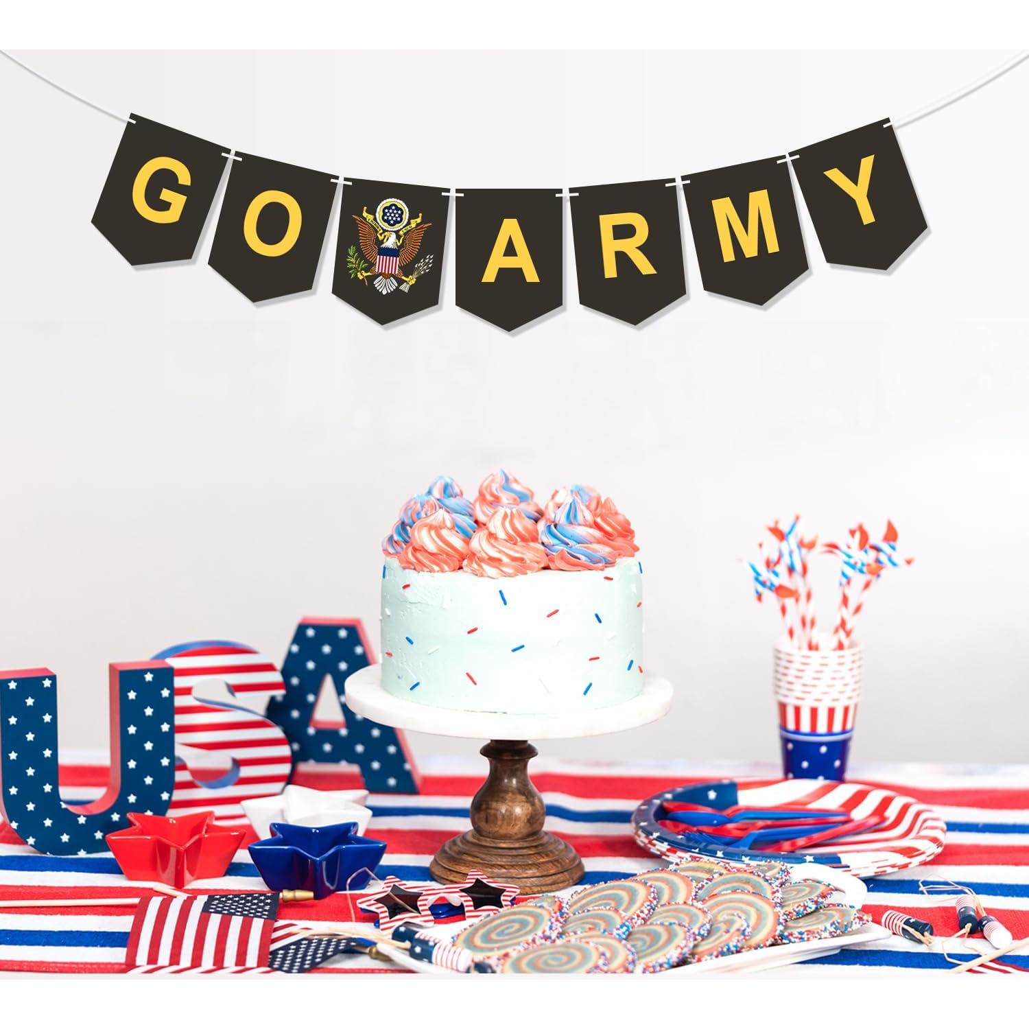 Banner Militar 'Ve a la Armada' - Decoración Fiesta Despedida