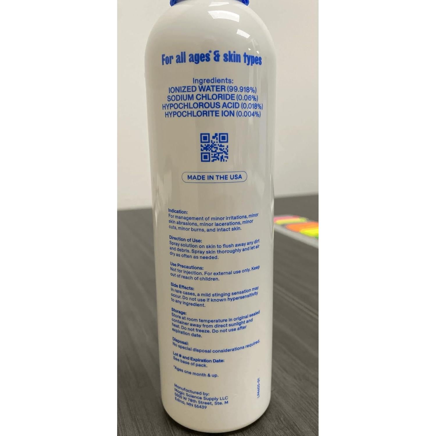 Limpiador Facial y Corporal Molécula Mágica 8 oz - Ácido Hipocloroso