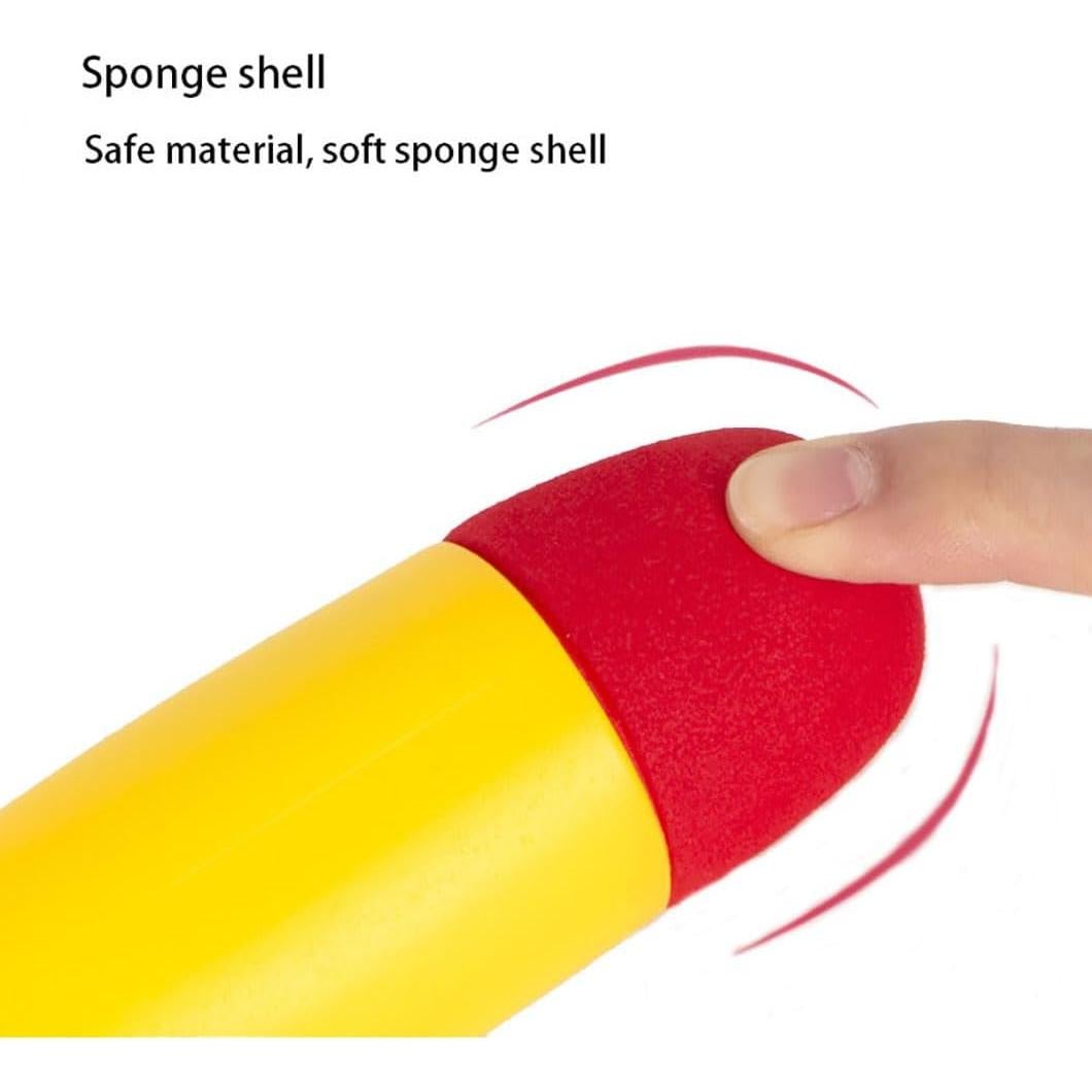 Juego de Lanzador de Mortero ZZPXMY con 5 Cohetes de Espuma