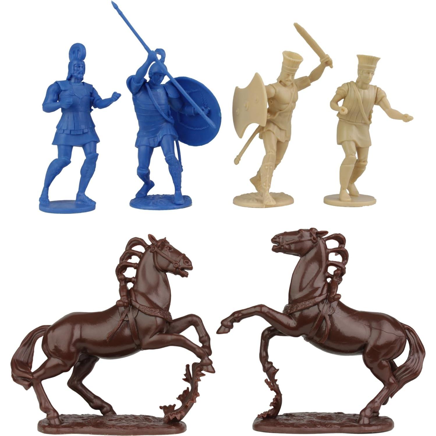 Juego de Guerra de Troya LOD Enterprises 12 Figuras 1:30