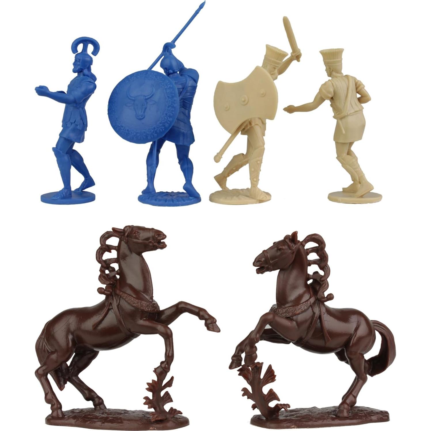 Juego de Guerra de Troya LOD Enterprises 12 Figuras 1:30