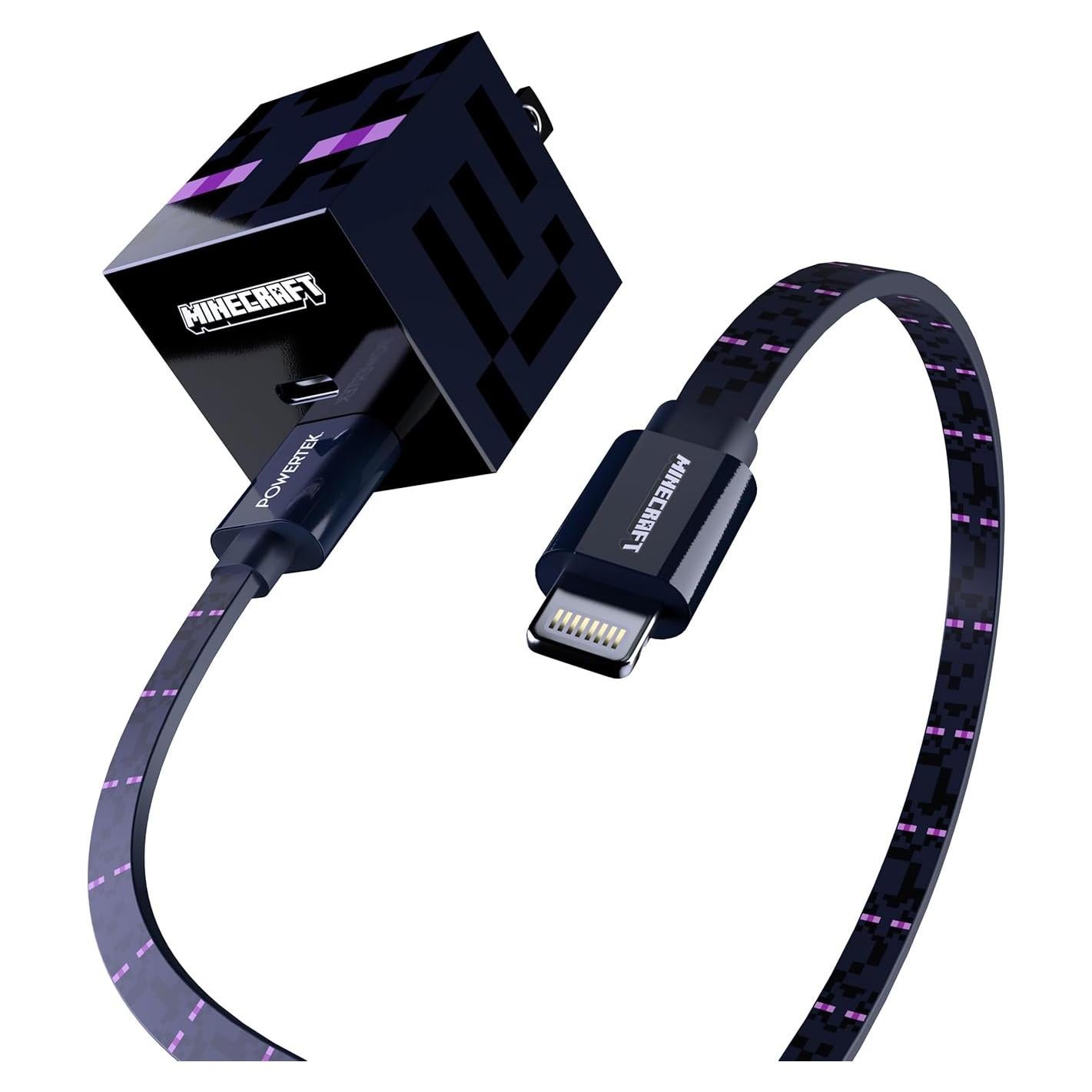 Cargador USB-A a Lightning Liquipel Powertek Enderman 1.83m