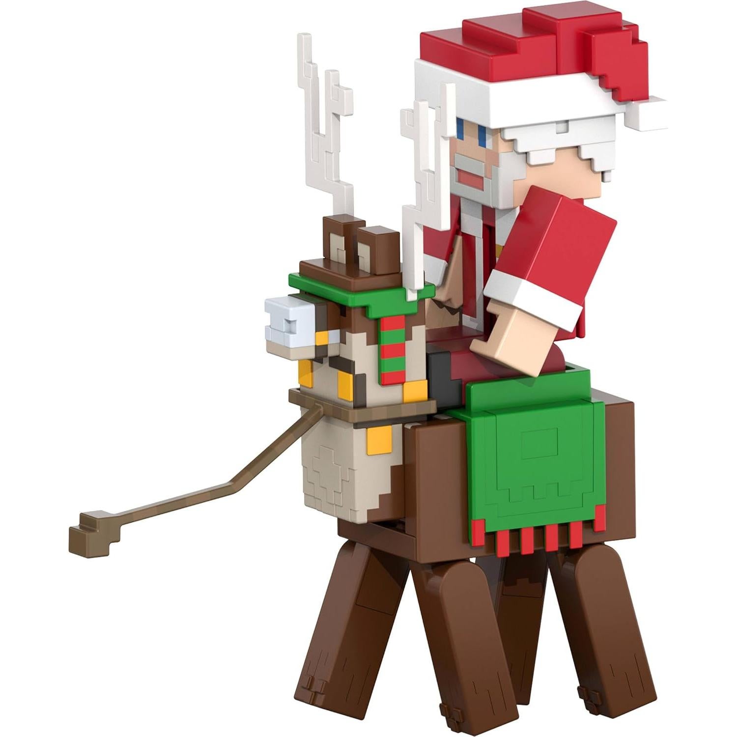 Calendario de Adviento Minecraft Mattel con 3 Figuras y 17 Accesorios