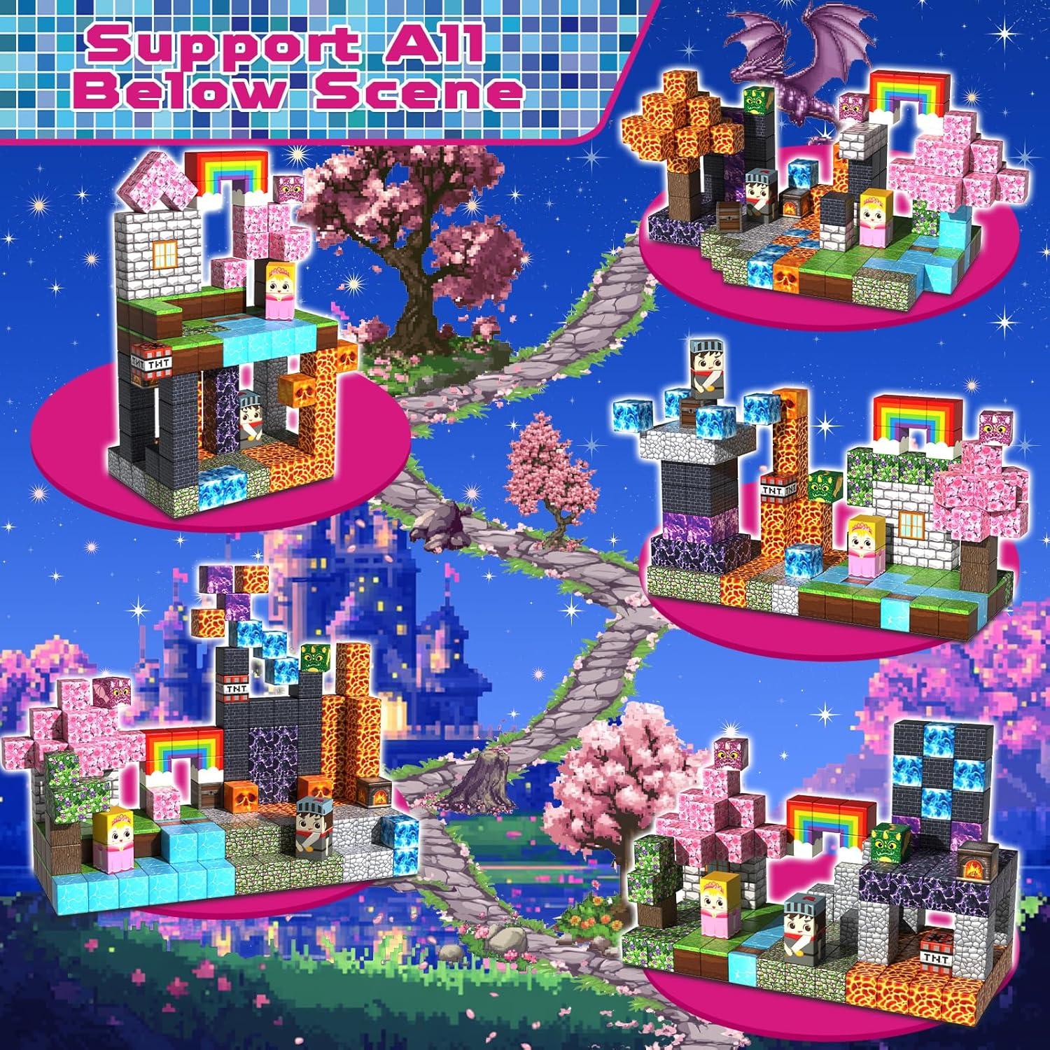 150 Bloques Magnéticos Magneverse 0.8" para Niños 3+