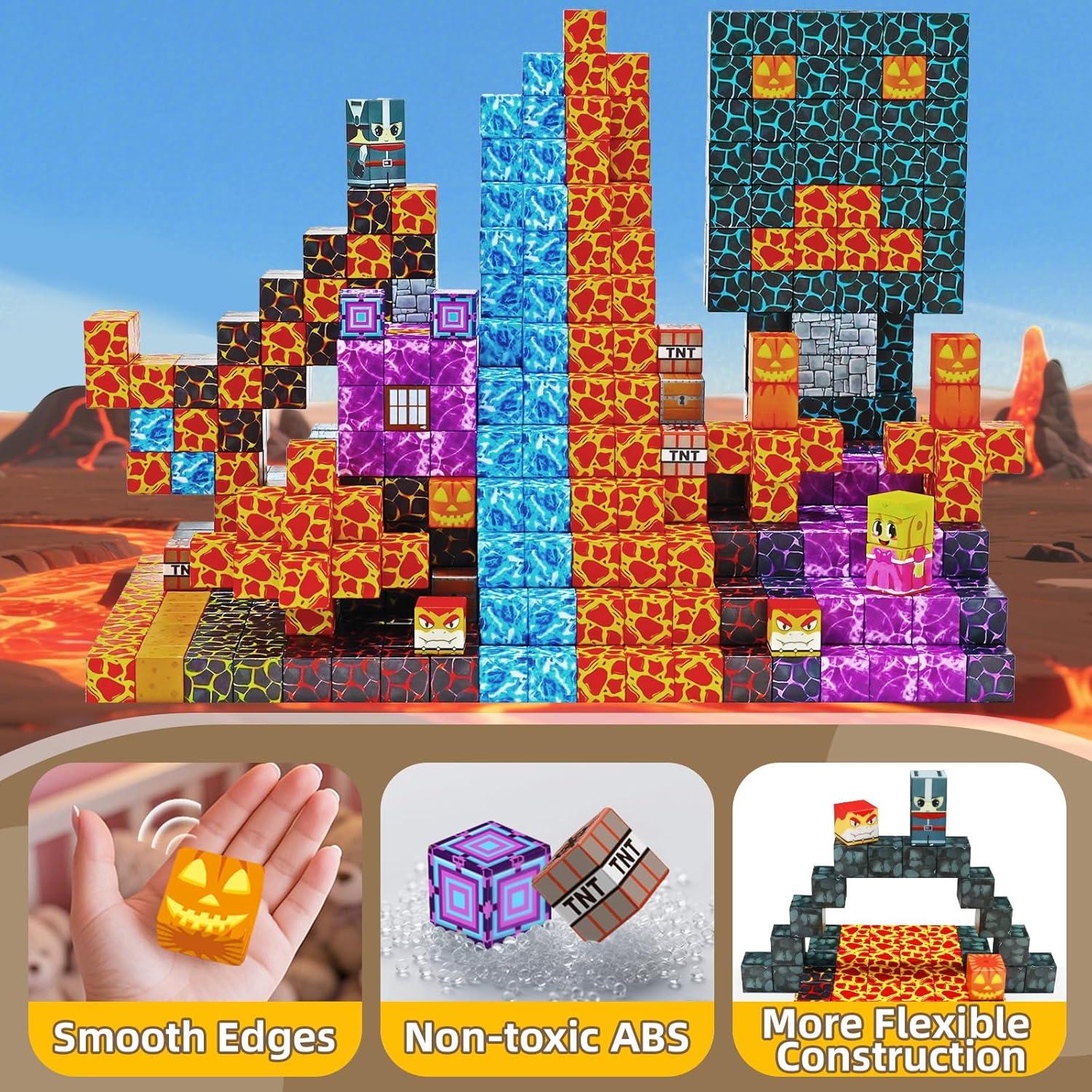 Bloques Magnéticos LionFuny 150PCS Juguetes Educativos STEM