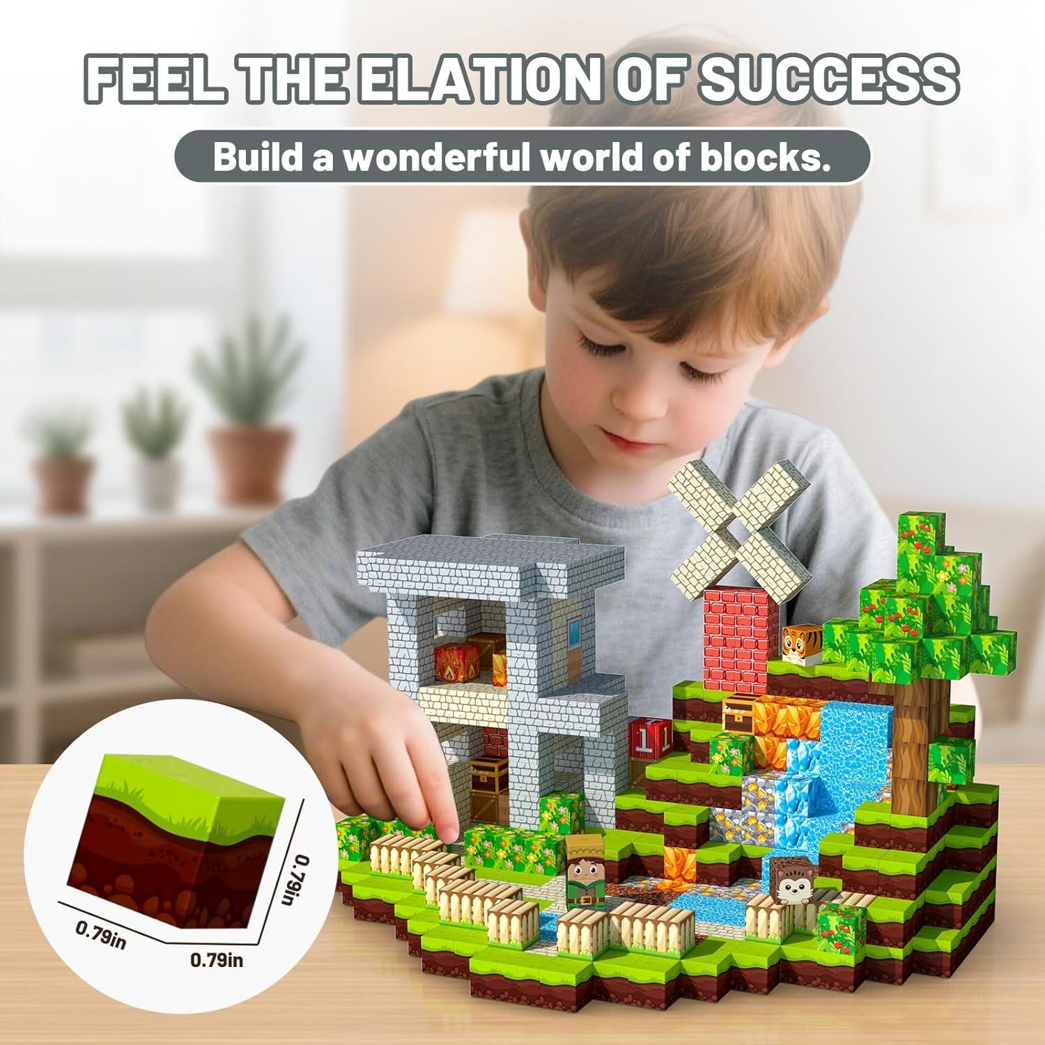 Bloques Magnéticos 150PCS BIGSENYAO Juguetes Educativos STEM