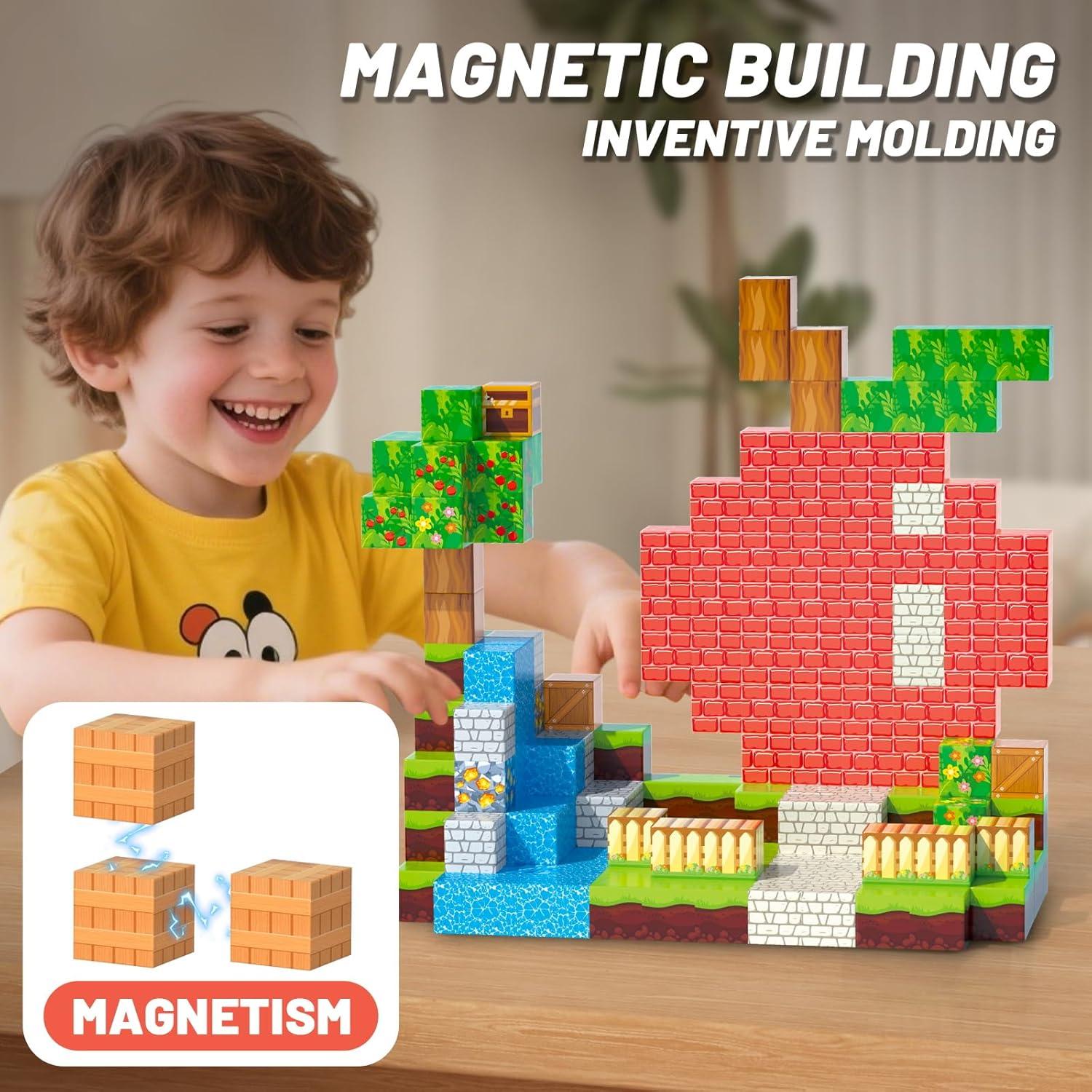 Bloques Magnéticos 150PCS BIGSENYAO Juguetes Educativos STEM