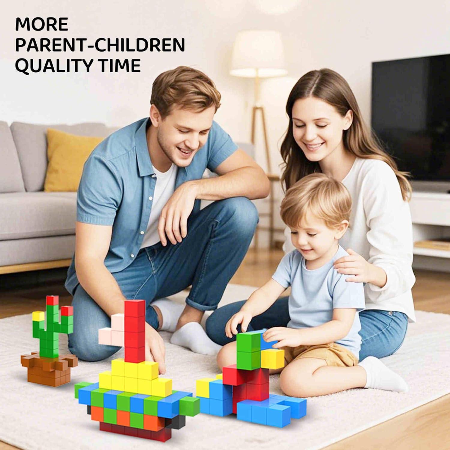 Bloques Magnéticos SmartYeen 100pcs para Niños 3-8 Años