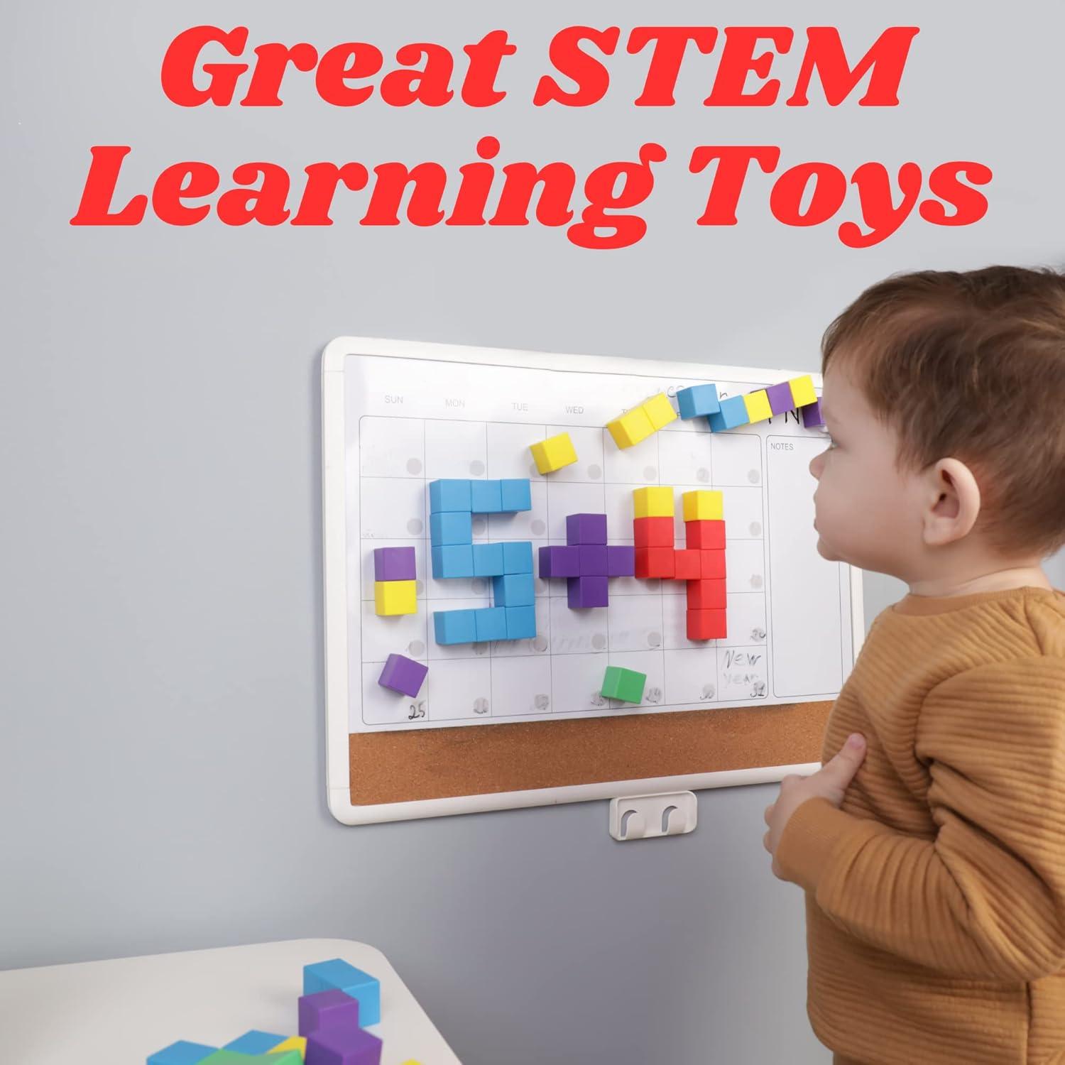 Bloques Magnéticos Intock 40 Piezas Juguetes Educativos