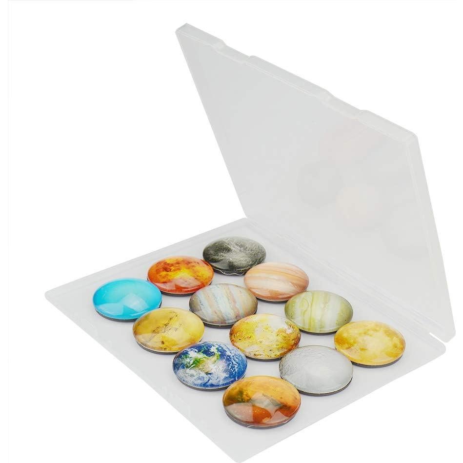 Imanes de Refrigerador Planetarios SINKSONS - Paquete de 12