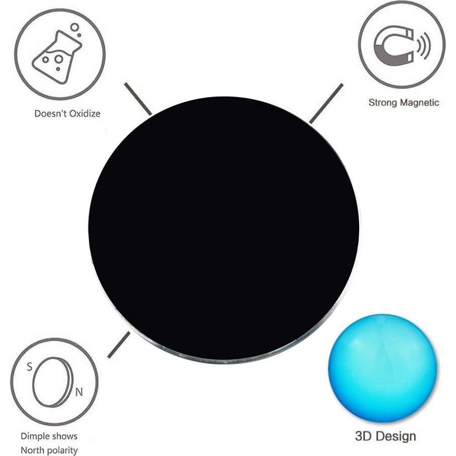 Imanes de Refrigerador Planetarios SINKSONS - Paquete de 12