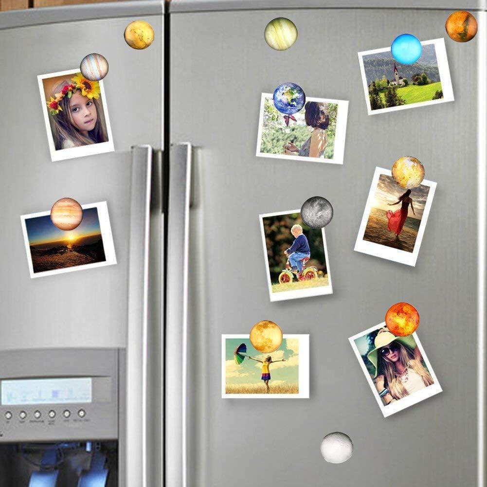 Imanes de Refrigerador Planetarios SINKSONS - Paquete de 12