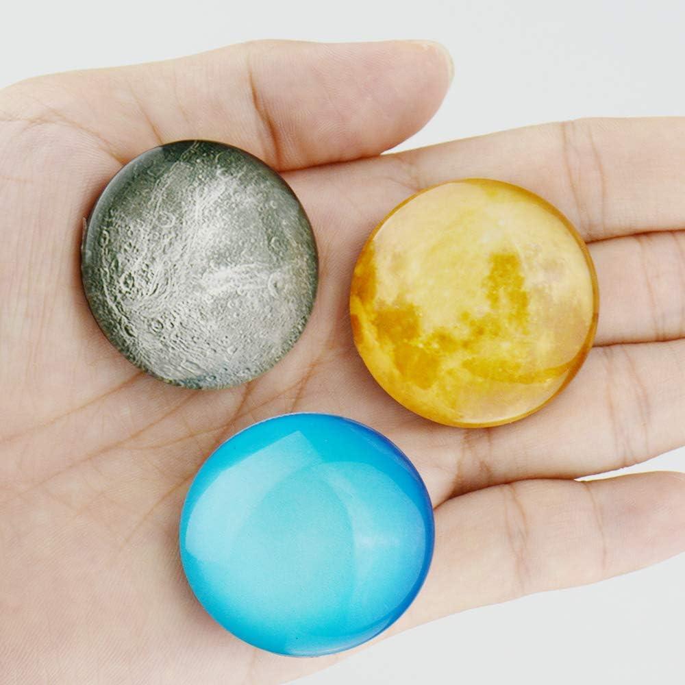 Imanes de Refrigerador Planetarios SINKSONS - Paquete de 12