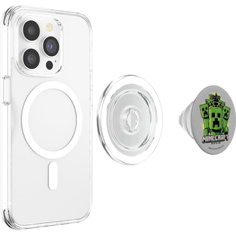 PopSockets PopGrip Magnético Minecraft Creepers 36g