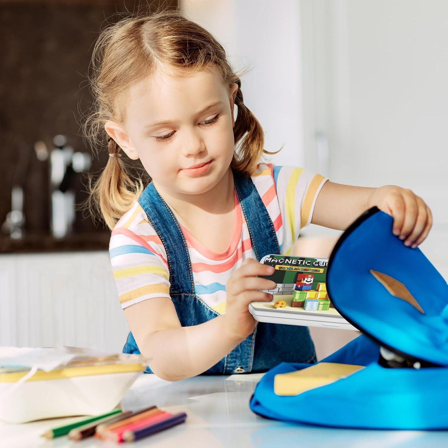 Set de Bloques Magnéticos DINOPAPA 35PCS para Niños 3-8 Años