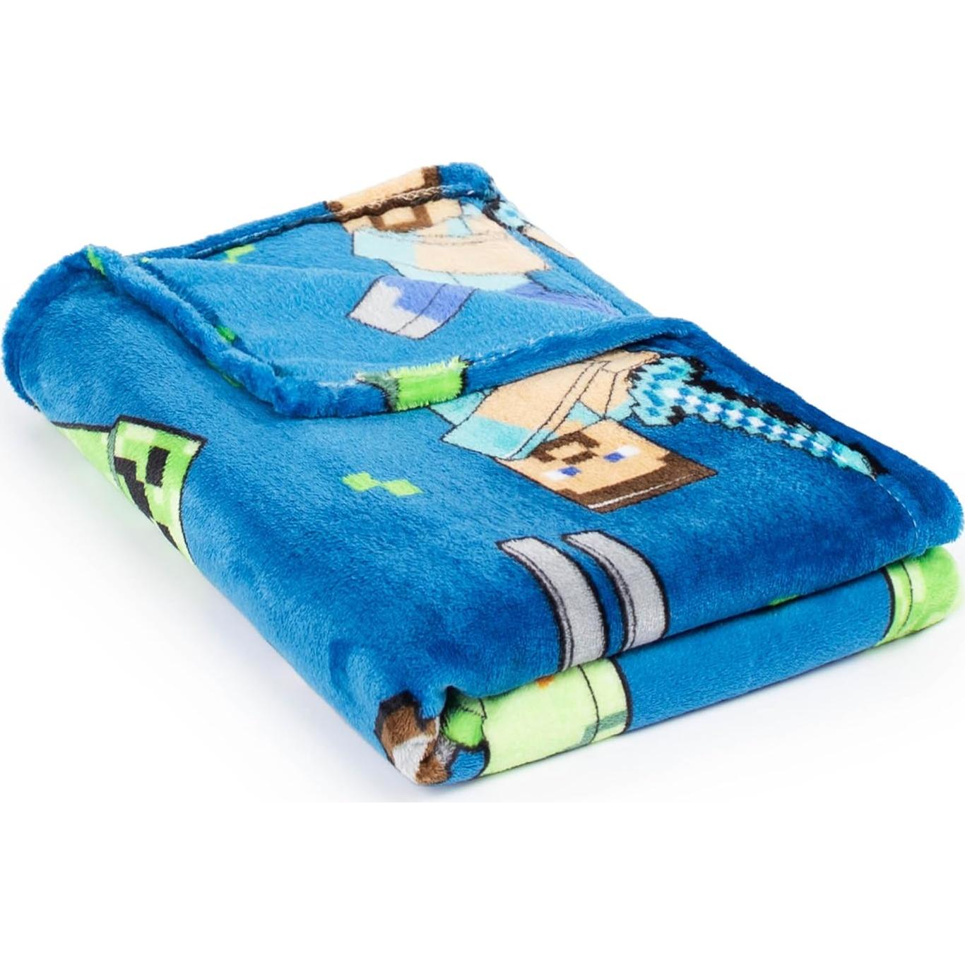 Manta de Felpa Jay Franco Minecraft 116.8x152.4 cm - Creeper