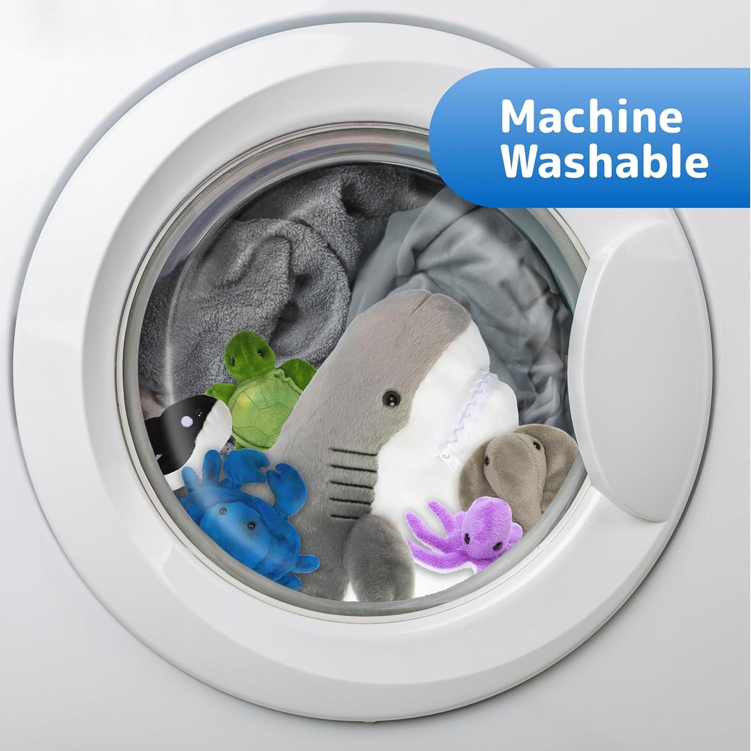 Juguete de Peluche Tiburón Prextex con 5 Animales Marinos