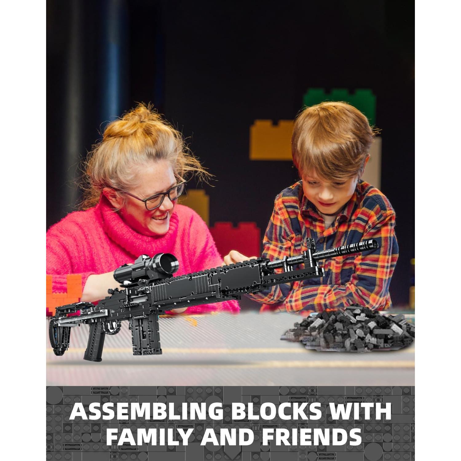 Conjunto de Bloques de Construcción MK14 Nueris - 1468 Piezas