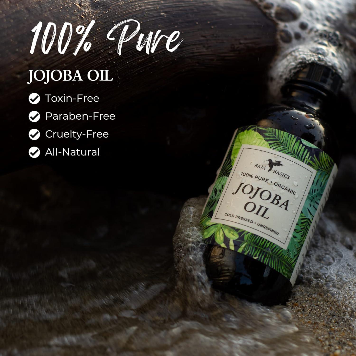 Aceite de Jojoba Puro Baja Basics 113.4 g Hidratante Multiusos