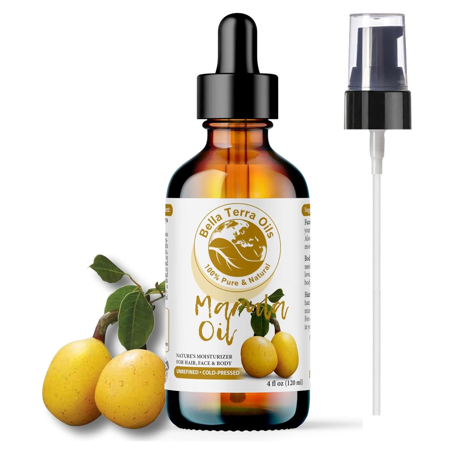 Aceite Facial Marula Bella Terra 118ml - Hidratante Natural