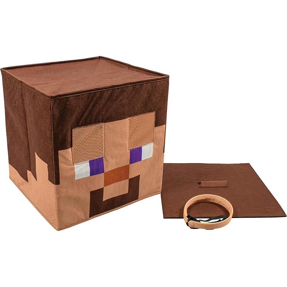 Disfraz de Cabeza de Steve Minecraft - Máscara Oficial para Niños
