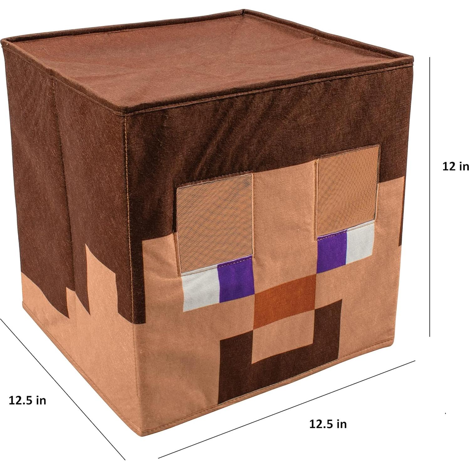 Disfraz de Cabeza de Steve Minecraft - Máscara Oficial para Niños