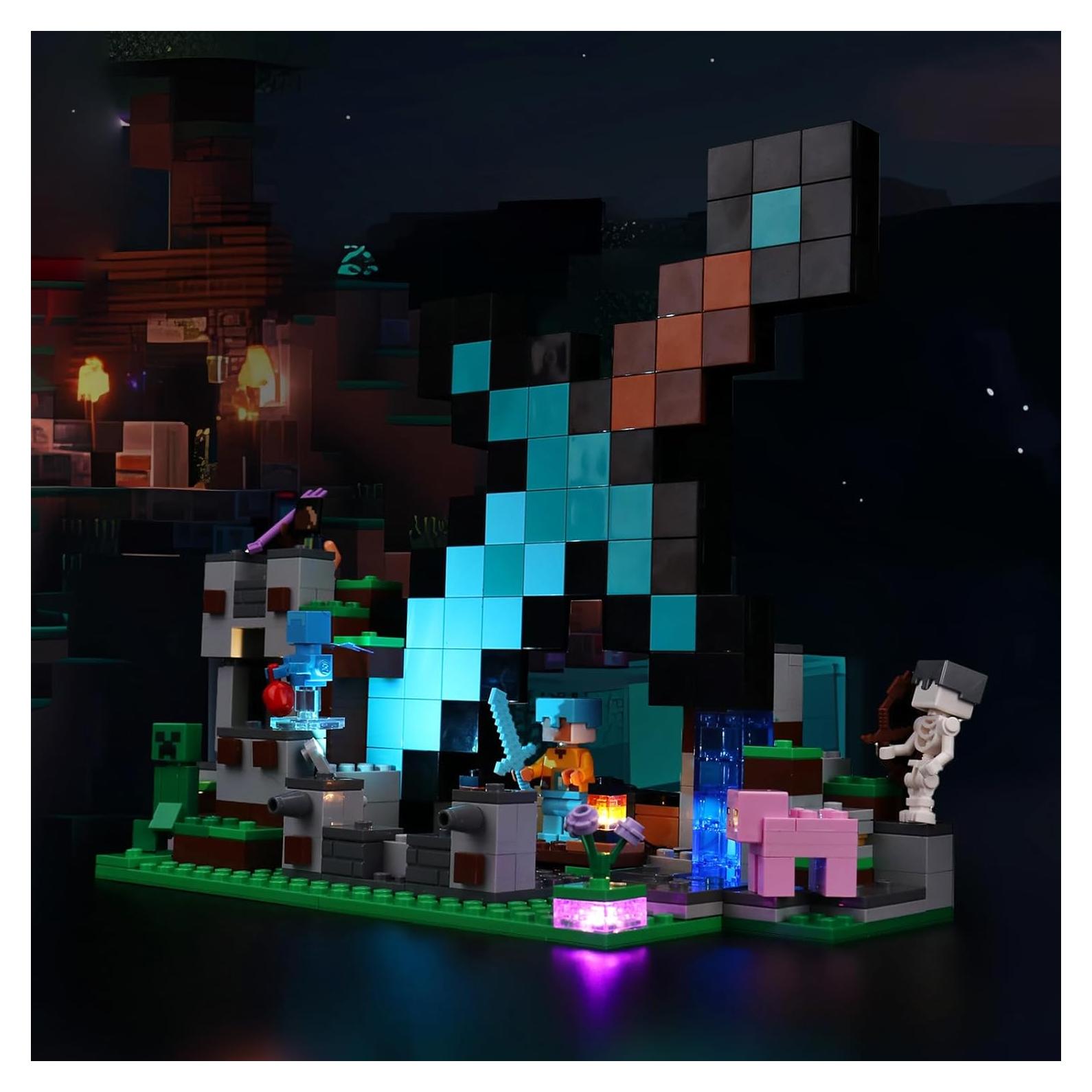 Iluminación LED Brickshining para LEGO El Puesto de Espada 21244