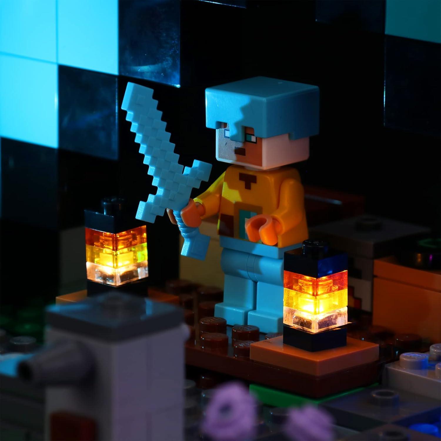 Iluminación LED Brickshining para LEGO El Puesto de Espada 21244