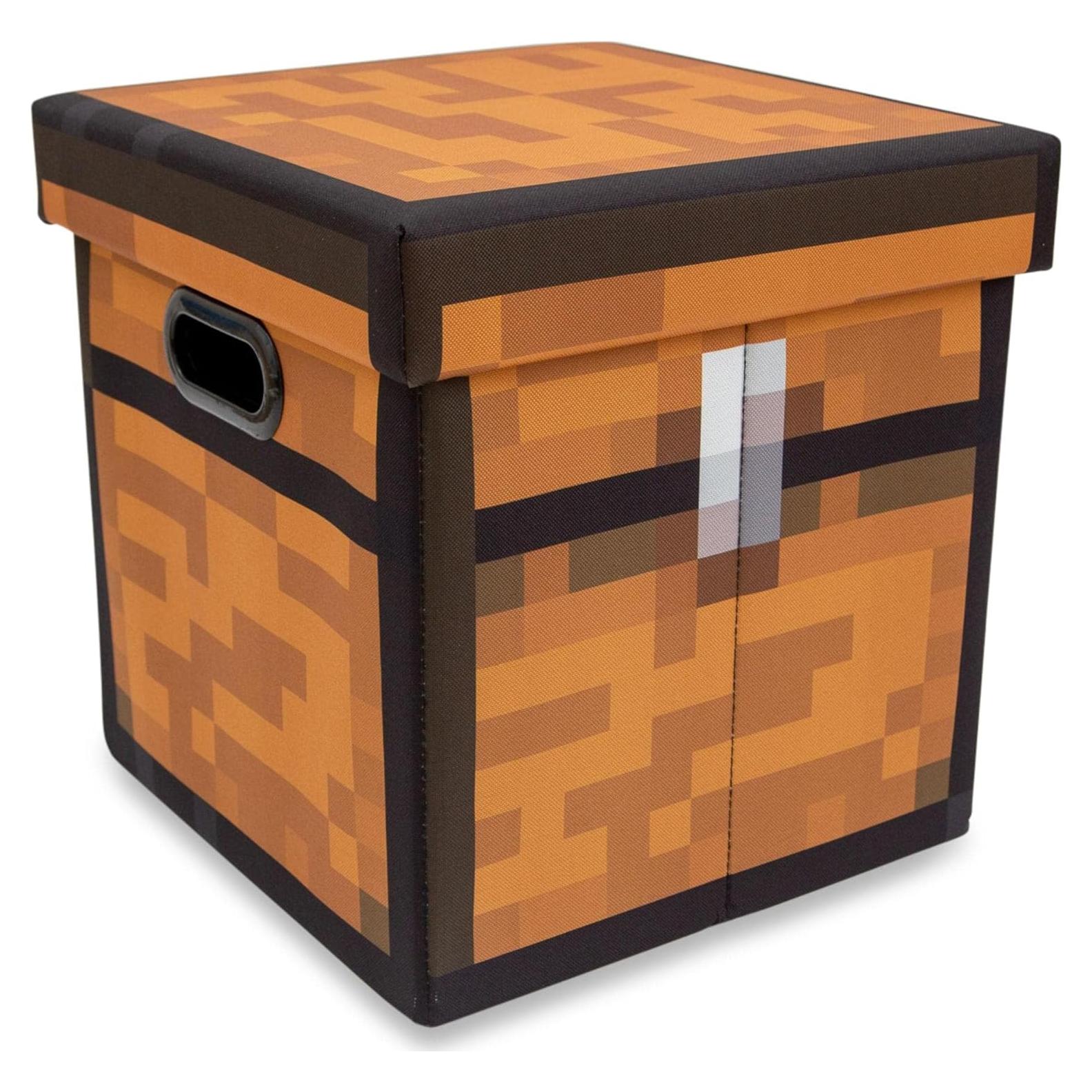 Cofre Marrón de Minecraft - Caja de Almacenamiento 33 cm