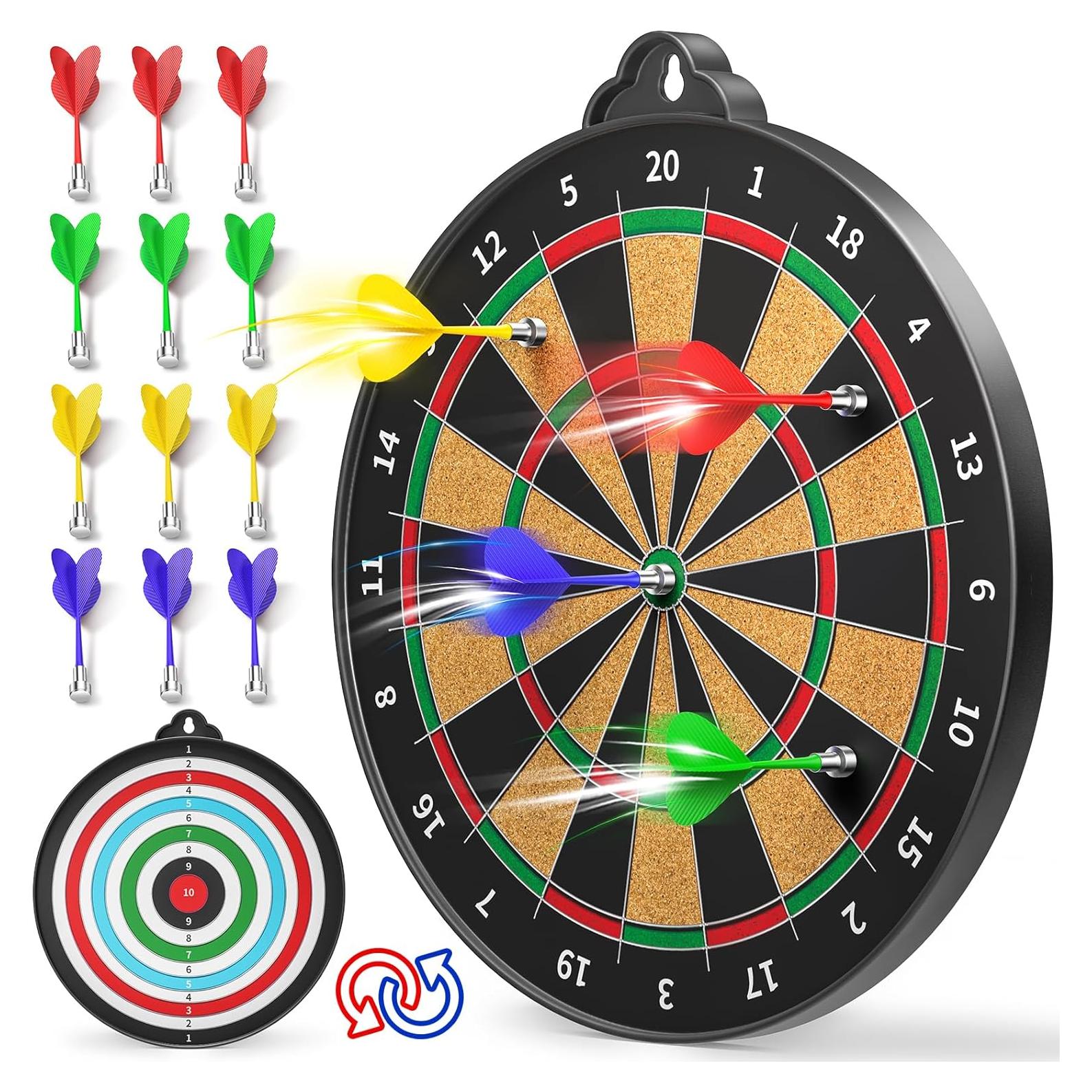 Tablero de Dardos Magnético Beayuck 35.56 cm para Niños